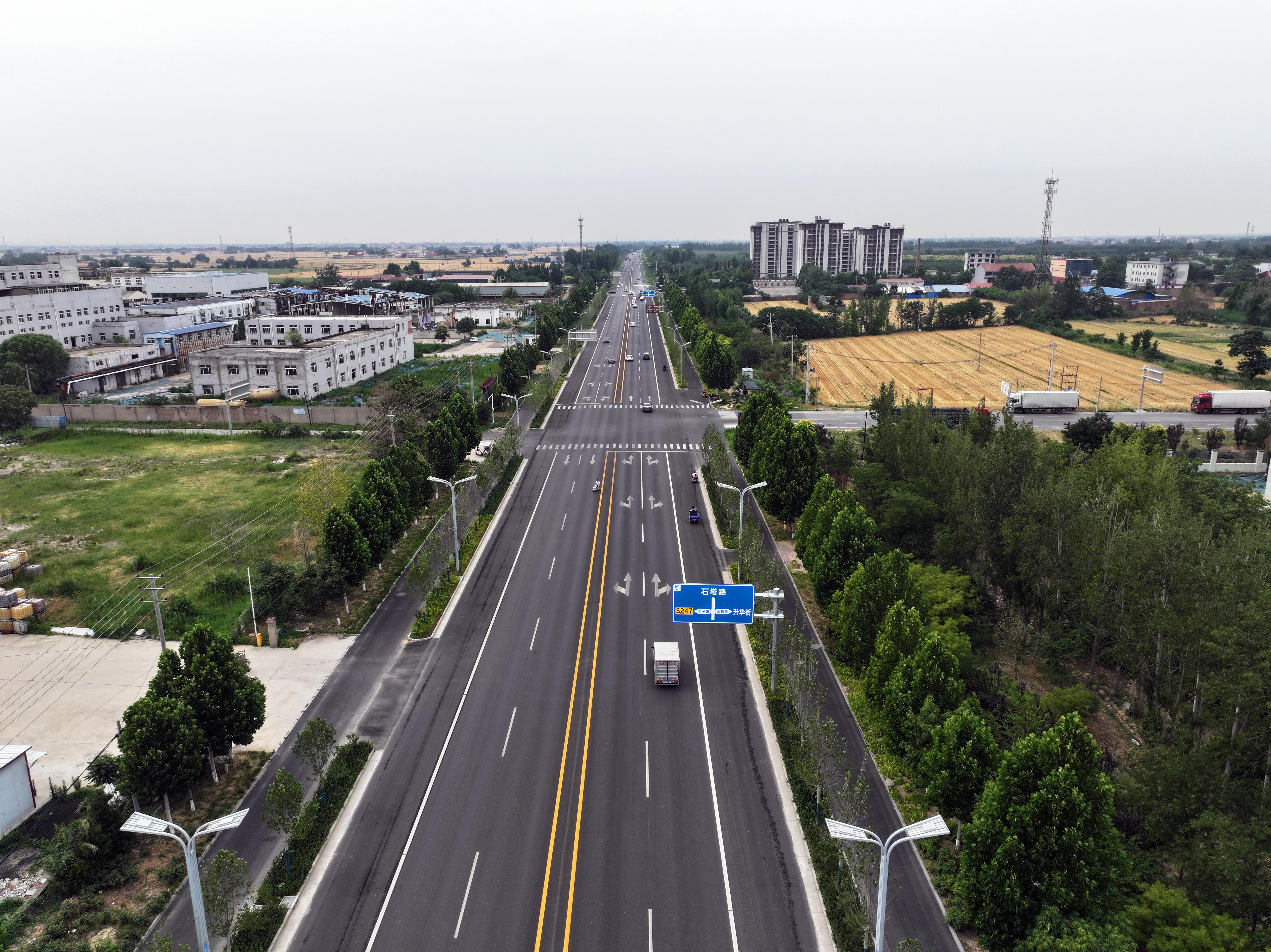 石家庄：国道G308赵县城区绕城段改建工程主体提前半年完工
